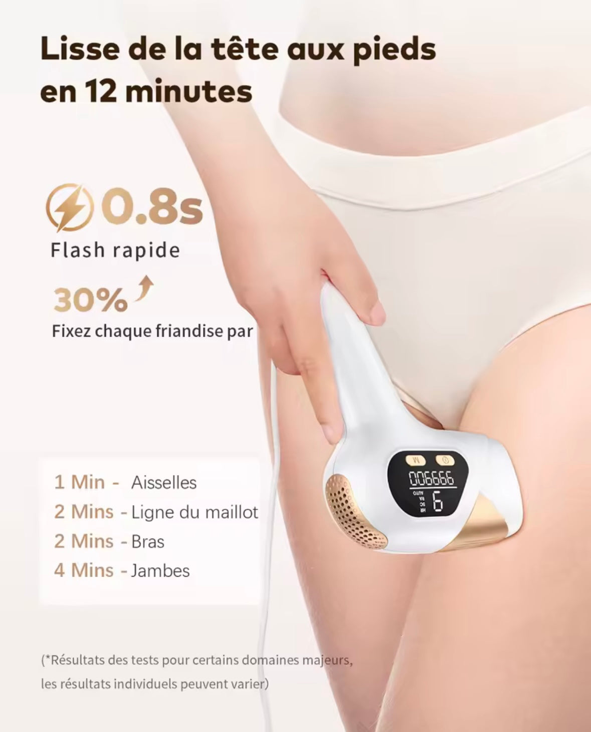 Epilateur IPL SKYNLITE - Lumière pulsée