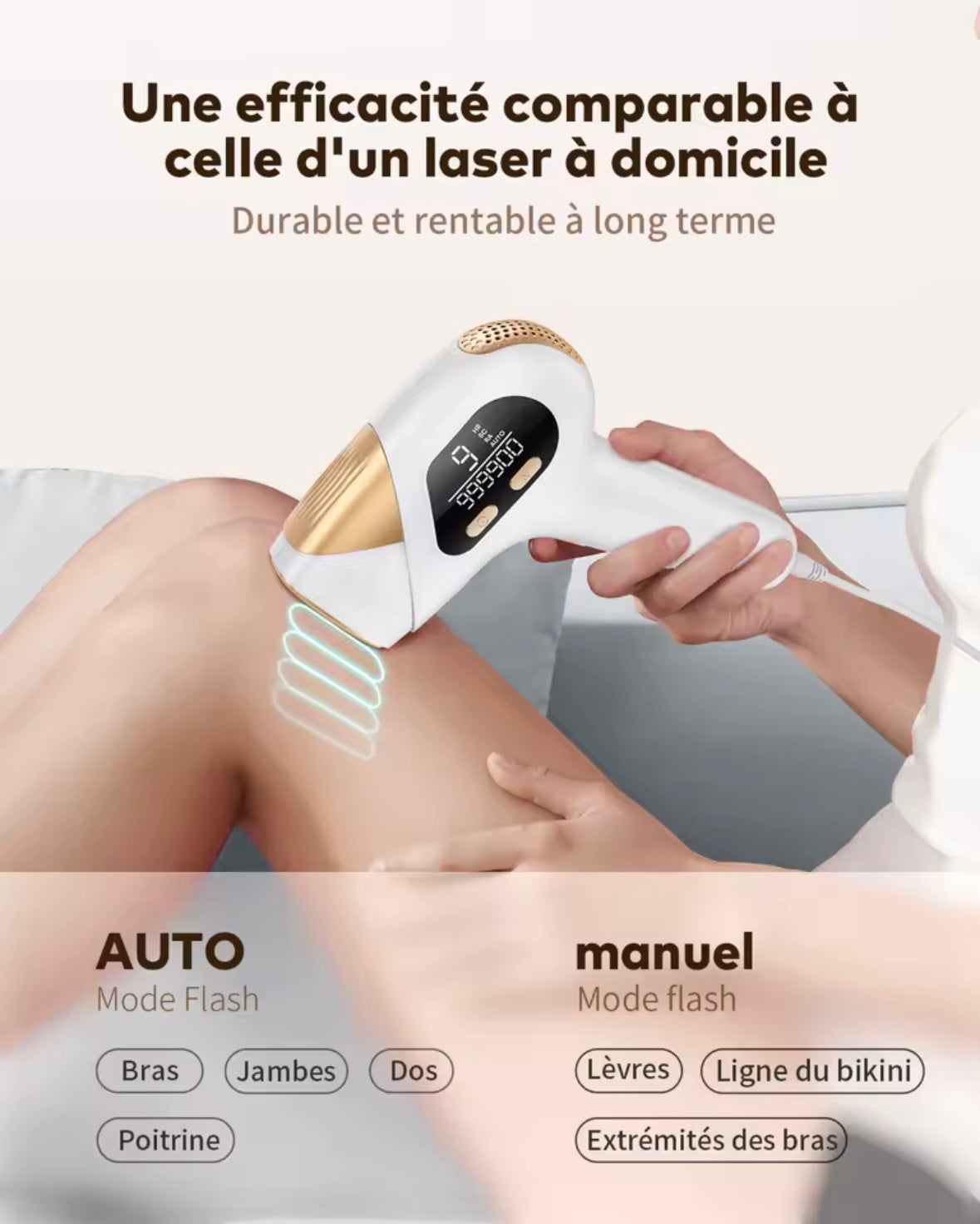 Epilateur IPL SKYNLITE - Lumière pulsée