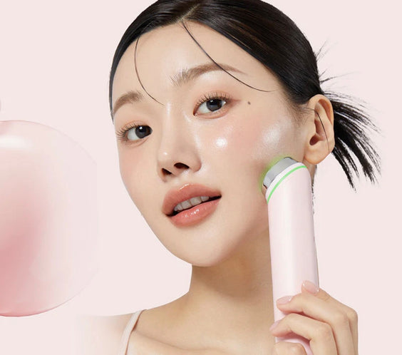 outil facial microcourant et luminothérapie LED